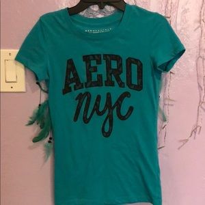 Aeropostale women’s shirt (in the color teal)